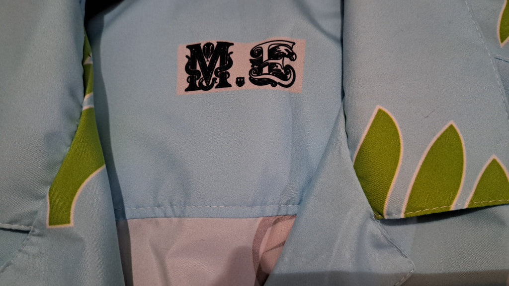 Chuckles with M.E Button-Up Shirt: Lightweight Recycled Polyester
